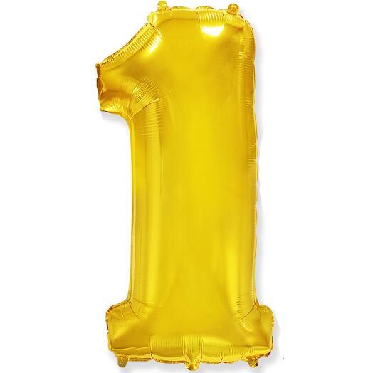 Золотая цифра 1