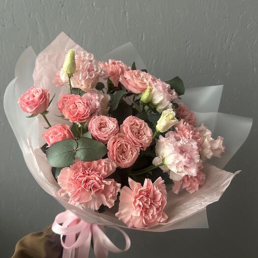 Assorted bouquet in pink