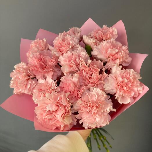 Нежный букет из стойких диантусов💗