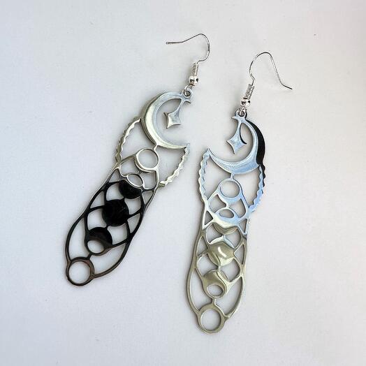 Moon Phases Earrings