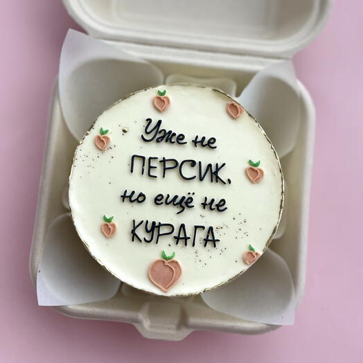 Бенто торт - уже не персик, но еще не курага