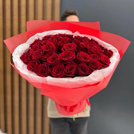51 Роза эквадор 60 см по супер цене 🔥