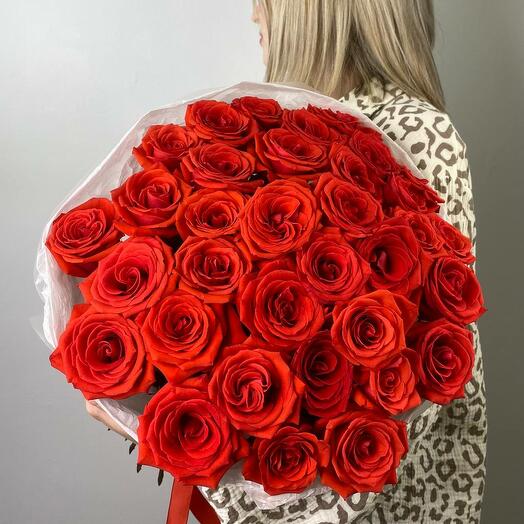 🌹 Букет от Flowersgift из 35 красных роз ▪️ 5