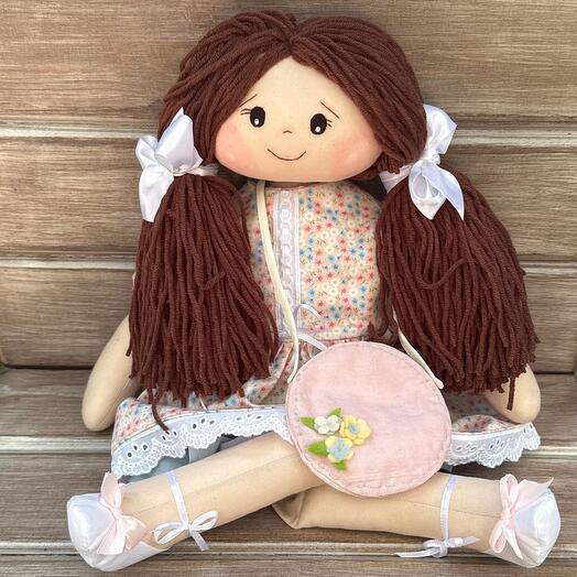 Текстильная игровая кукла