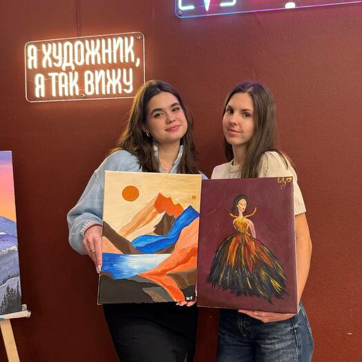 Мастер-класс "Акрил". Электронный сертификат