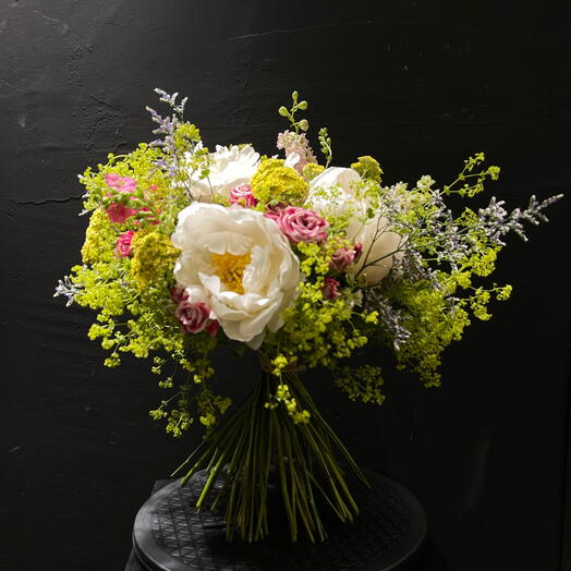Pami de Peonias y rosas