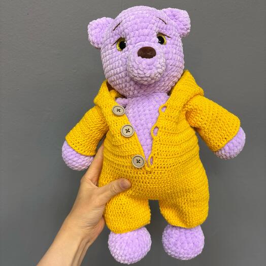 Игрушка мягкая ручной работы Мишка