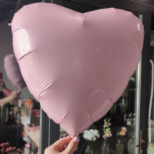 Сердце фольгированное 18"