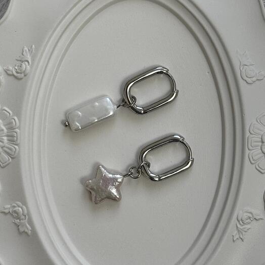 Серьги "Pair Gleaming"