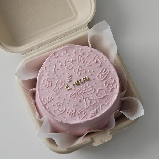 Детский бенто торт на каждый месяц