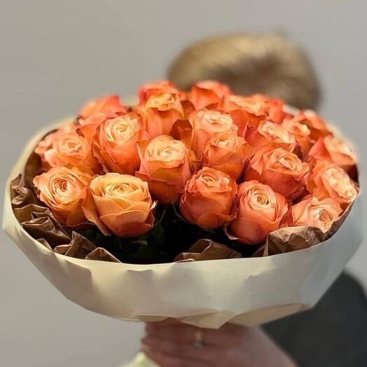 Букет с пион.розой