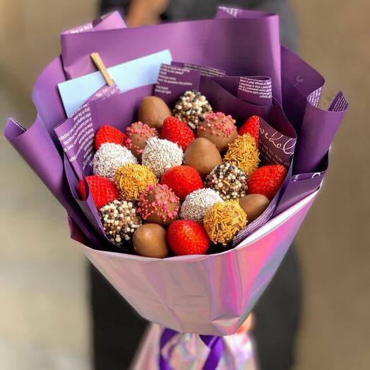 Fresas cubiertas de chocolate