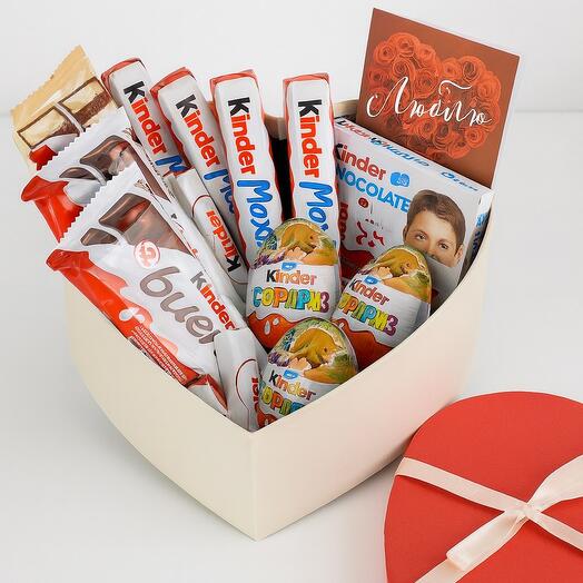 Сладкий бокс Kinder