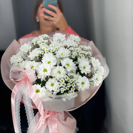 🌺хризантема ромашка с сантини