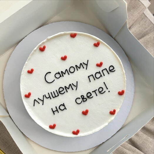 Бенто торт 650 грамм для папы