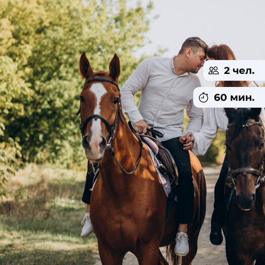 Роскошь природы. Конная прогулка с фотосопровождением