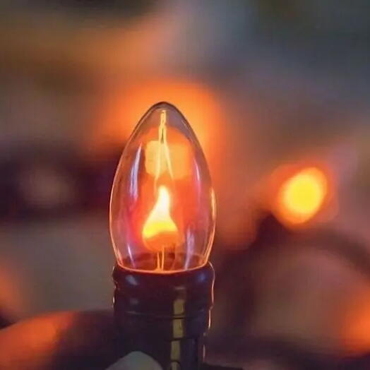 Электрогирлянда "Язычки пламени" 10 ламп, на крючках, уличная, 3,6 м, Koopman I