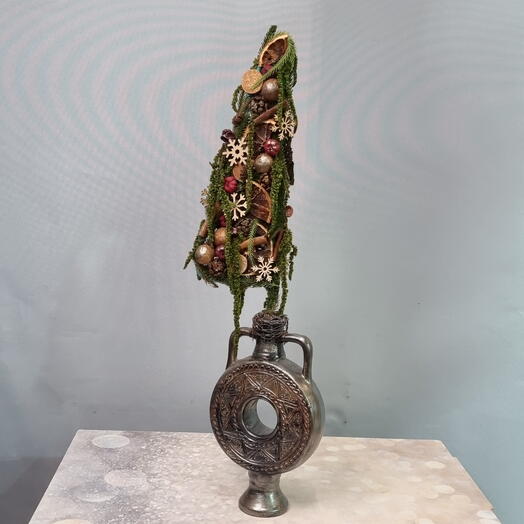 Авторская ёлочка из эко материалов