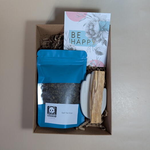 Подарочный комплимент с персиковым чаем