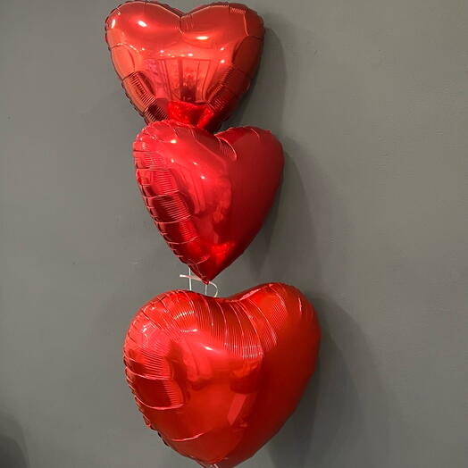 Трио Шары Фольгированные