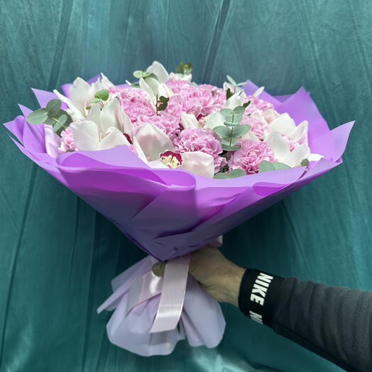Диантус и Композиция Цветов 💜