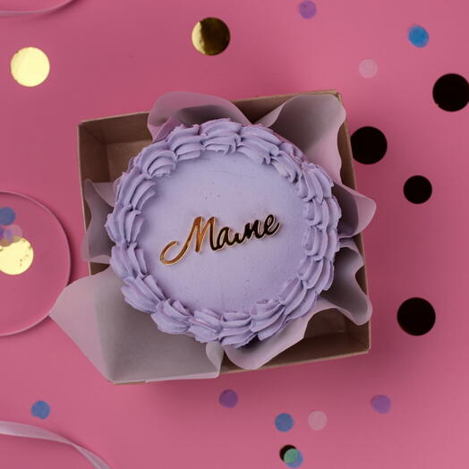 Бенто-торт Маме с рюшами 700 г