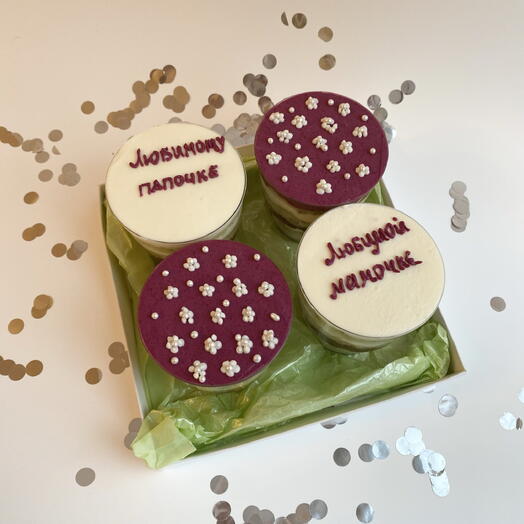 Трайфлы. Порционные пирожные