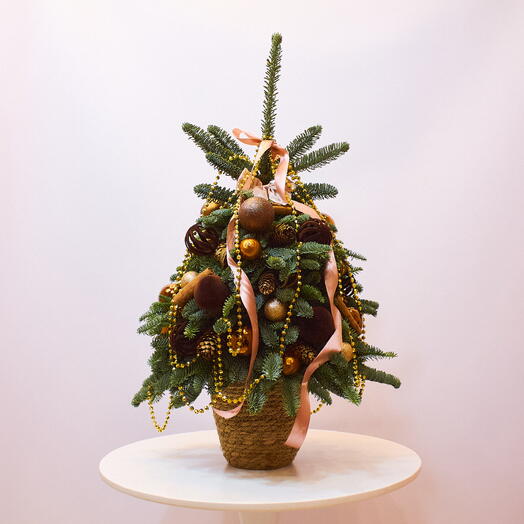 Ёлка из нобилиса в стиле Dark Chocolate (max) в единственном экземпляре
