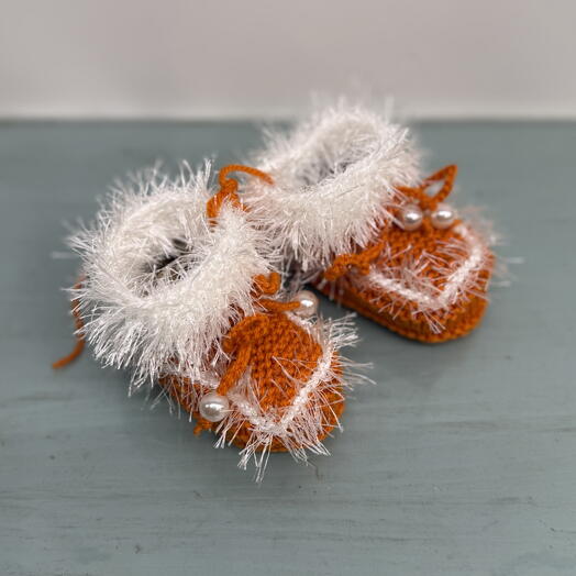 Пинетки ручной работы до 1 года