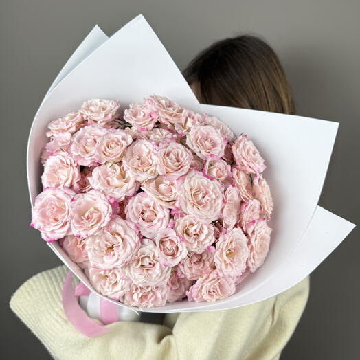 15 кружевных кустовых розочек 💓