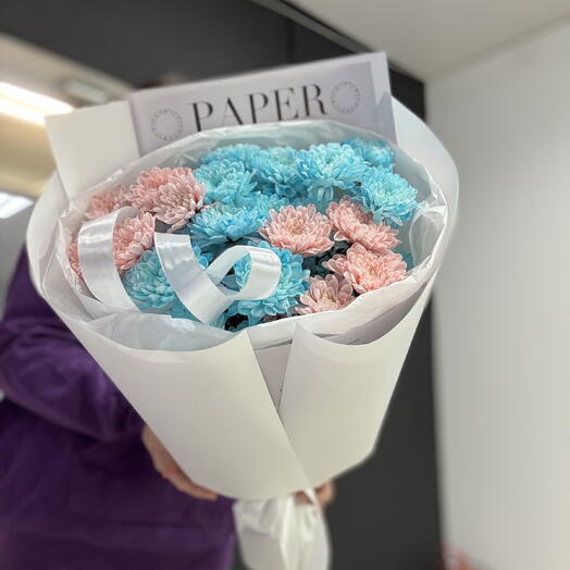 Авторский Топ букет / Пышный ярких Хризантемы