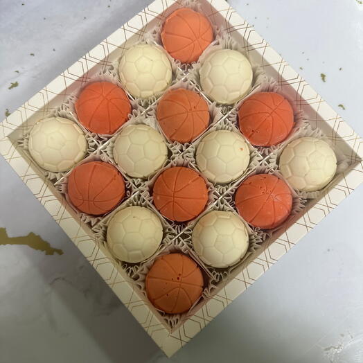 Шоколадные мячи