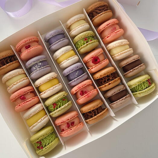 Conjunto de Veinticinco macarons