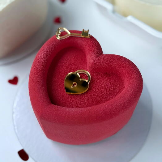 Муссовое сердце на День Святого Валентина ️