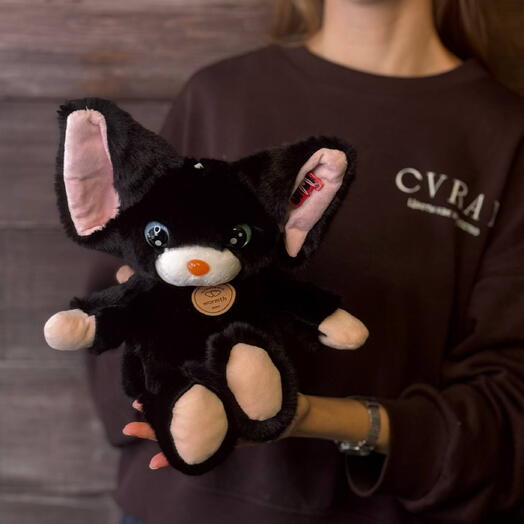 Ушастый Котенок черный