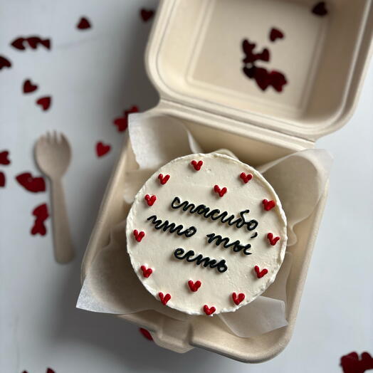 Бенто-торт на День Святого Валентина