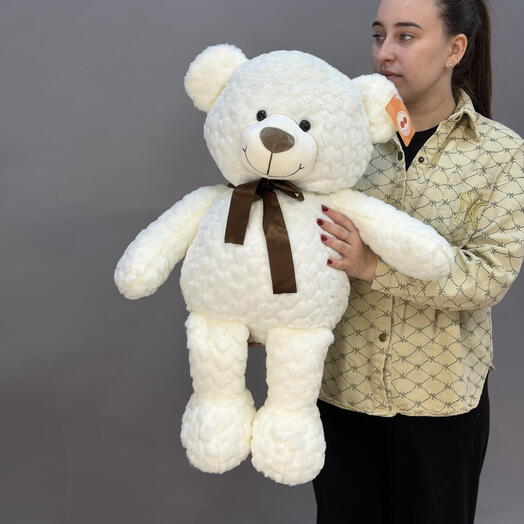 Игрушка белый медведь