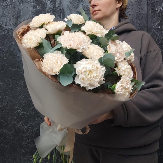 Букет "Сансет Брют"из диантусов