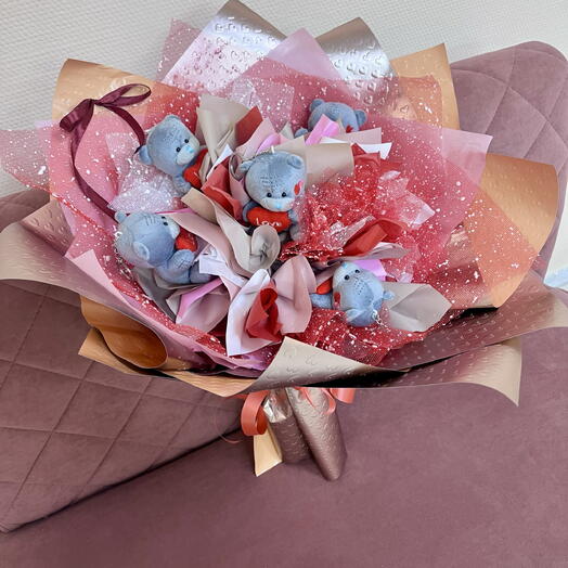 Букет из игрушек 🧸
