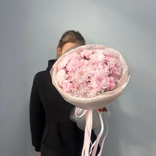 Букет нежность для девушки на 8 марта 🌷