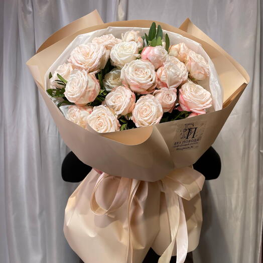 Чудесный букет Кустовая Пионовидная Роза БОМБАСТИК🥰💖