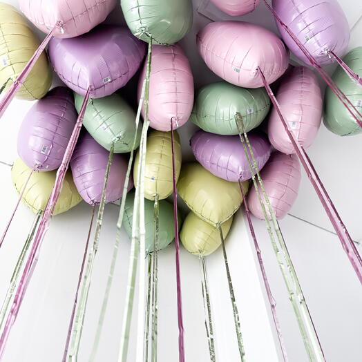 Шары под потолок сердца