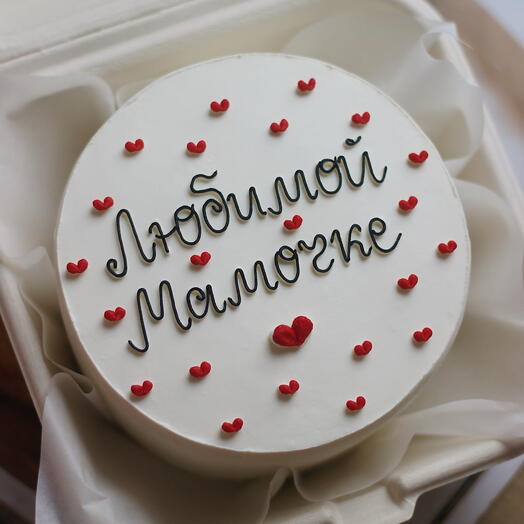 Торт в подарок маме