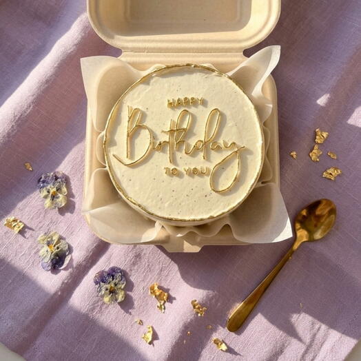 Бенто торт happy birthday