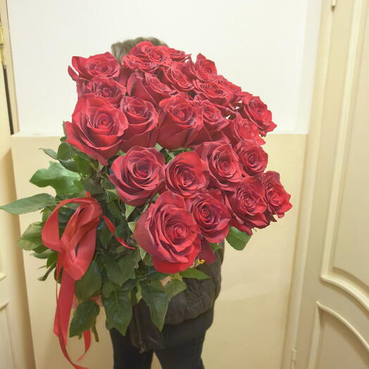Розы 25 штук 100 см