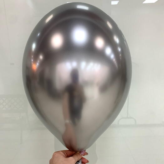 Шар Хром Glossy Silver