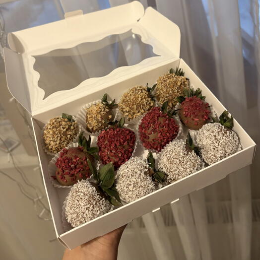 Клубника в шоколаде 12