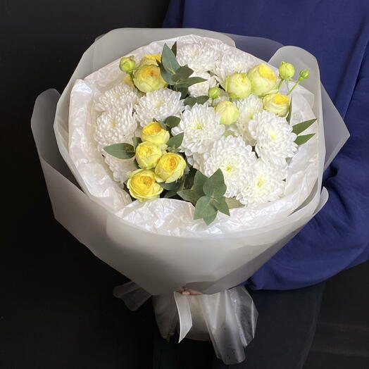 Очаровательный букет в нежных весенних оттенках🌼