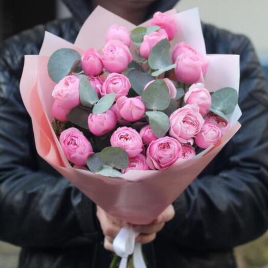 Красивый букет из Silva Pink