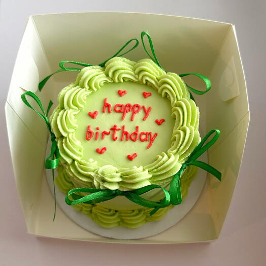 Бенто торт happy birthday, с днем рождения